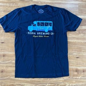 NEW Kona Brewing Co Hawaii Thirsty Gecko Men’s Shirt XL